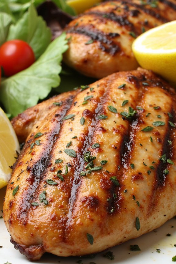 lemon herb grilled chicken