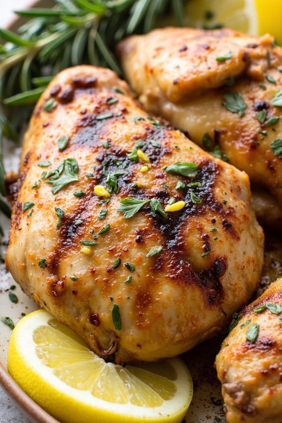 lemon herb grilled chicken recipe