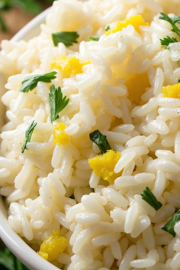 lemon herb rice pilaf