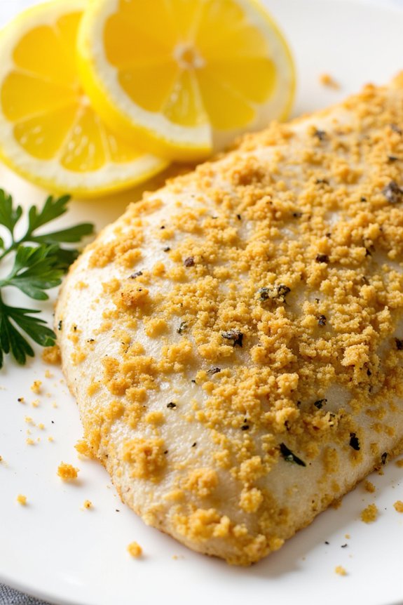 lemon herb tilapia crust recipe
