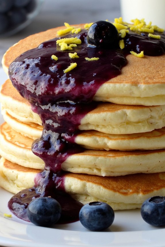 lemon ricotta pancakes recipe