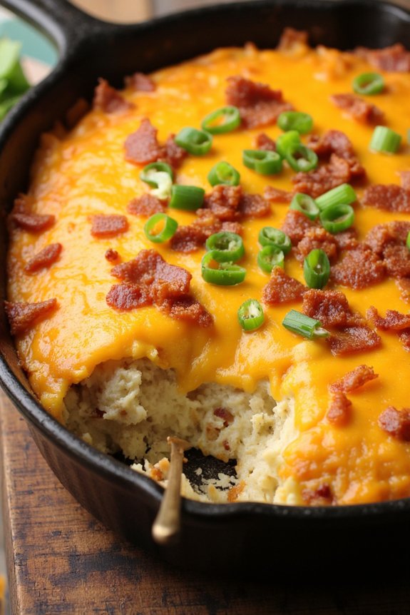 loaded baked potato casserole