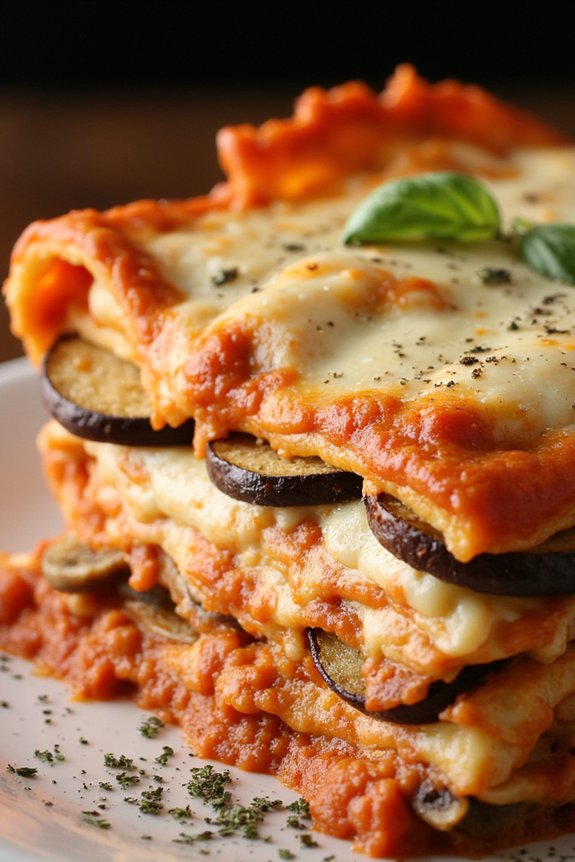 low carb eggplant lasagna recipe