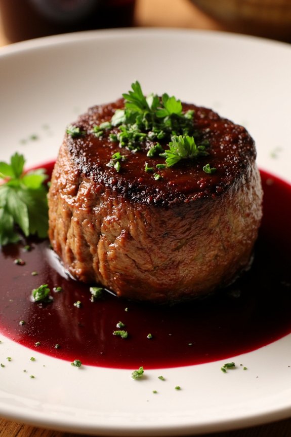 luxurious filet mignon recipe