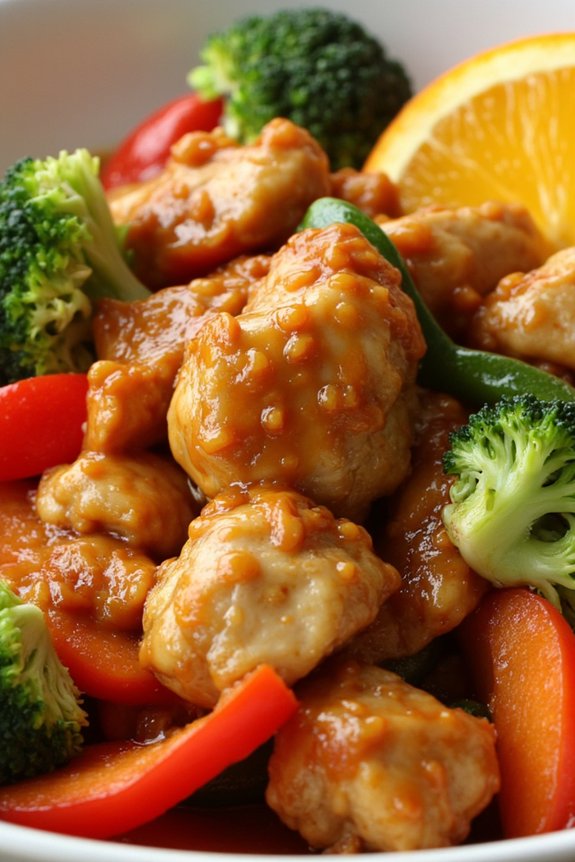 mandarin orange chicken stir fry