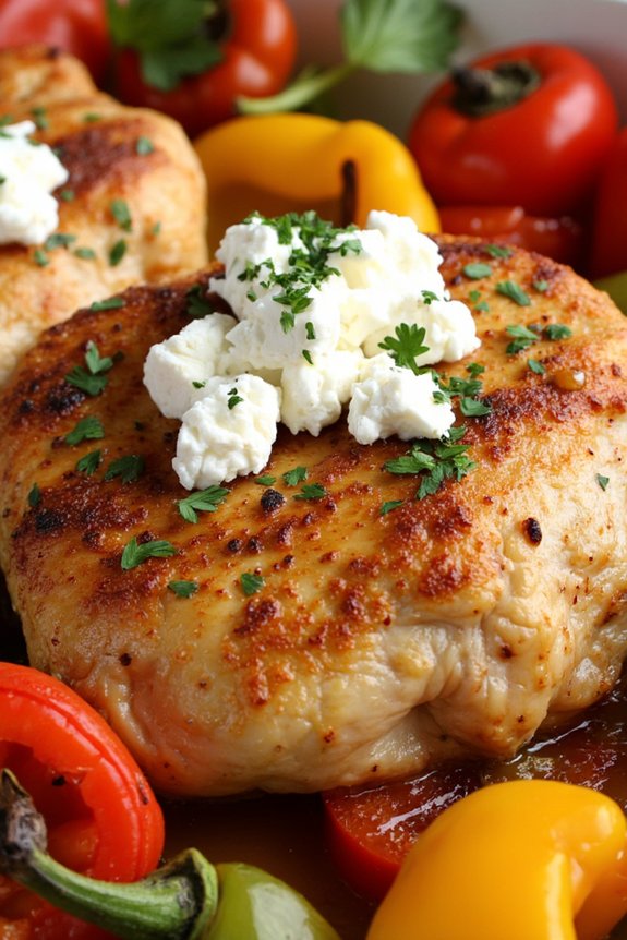 mediterranean chicken sheet pan