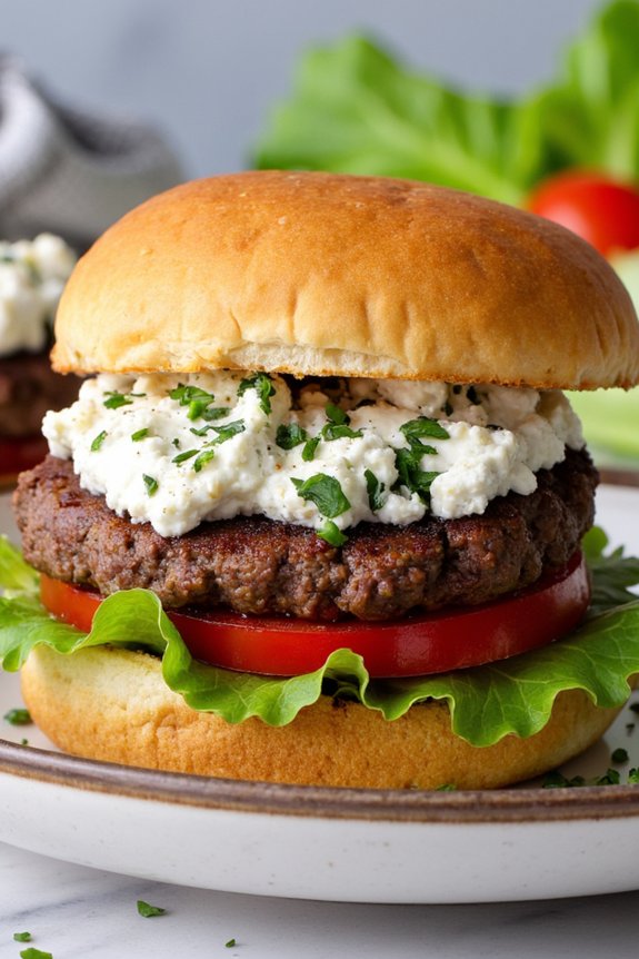 mediterranean lamb burger recipe