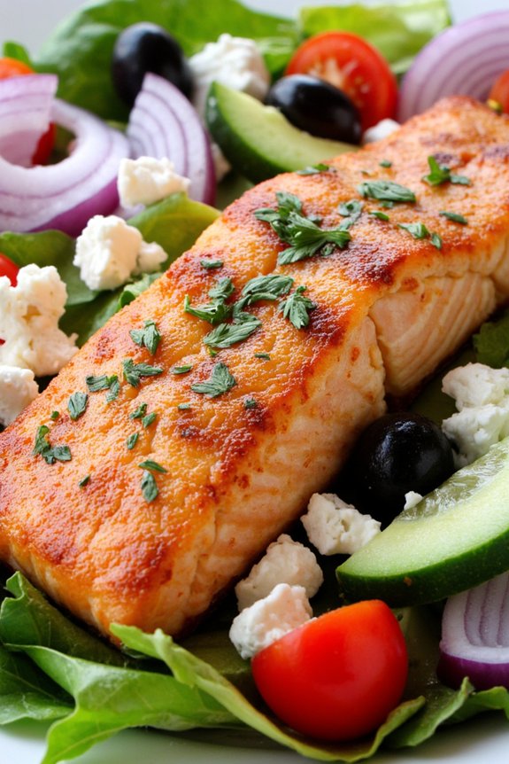 mediterranean salmon salad recipe