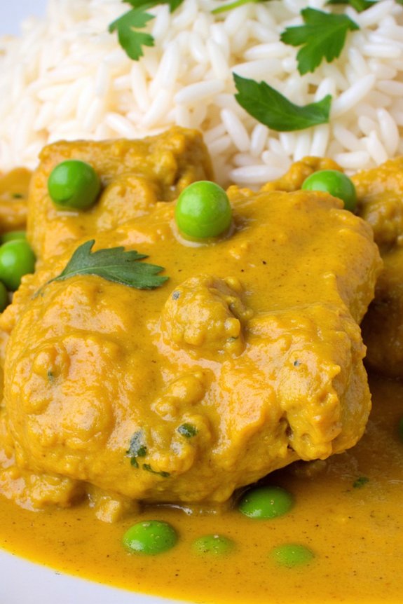 mild curry chicken recipe