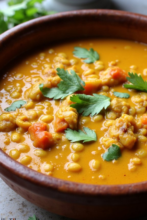 mild lentil curry recipe
