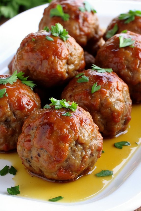 mini meatballs big flavor