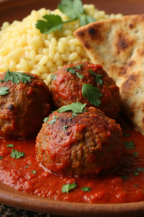 moroccan spiced meatball recipe