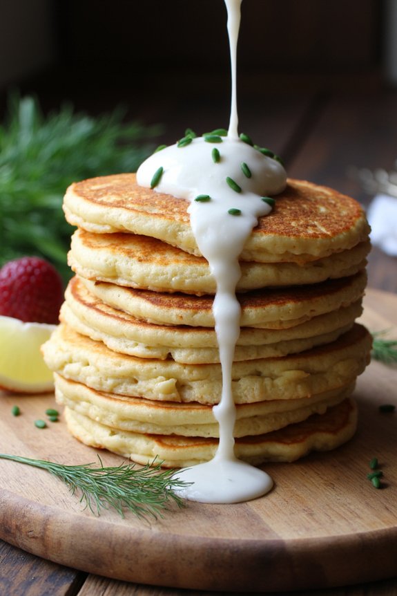 nutritious cottage cheese pancakes