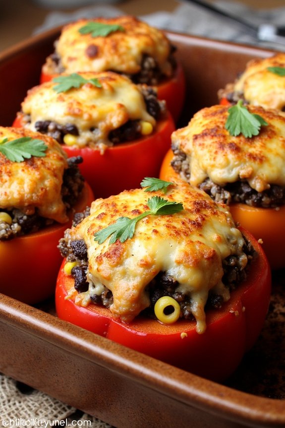 nutritious stuffed bell peppers