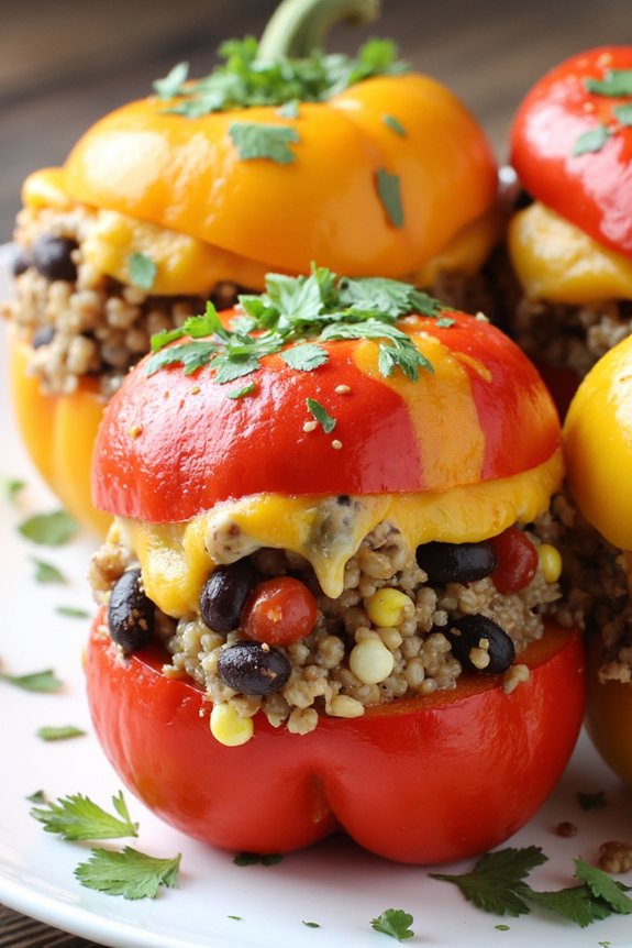 nutritious stuffed bell peppers