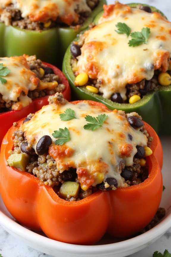 nutritious stuffed bell peppers