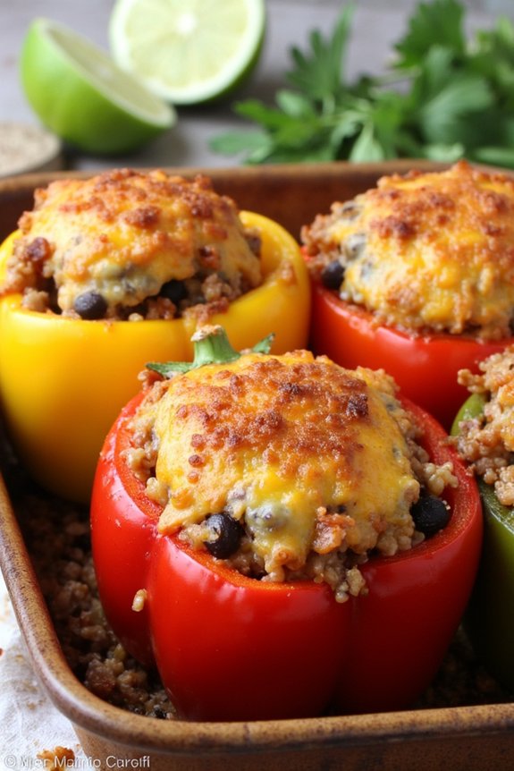 nutritious stuffed bell peppers