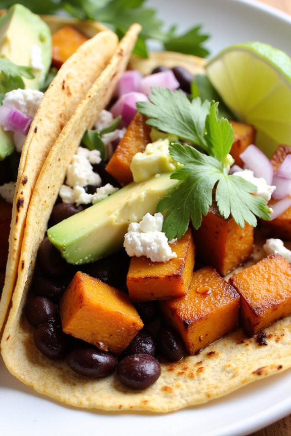 nutritious sweet potato tacos