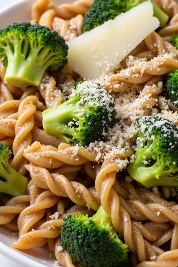 nutritious whole wheat pasta