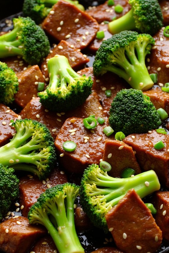 one pan beef broccoli stir fry