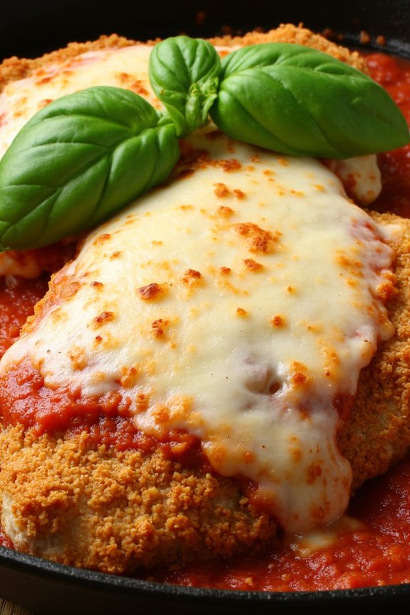 one pan chicken parmesan delight