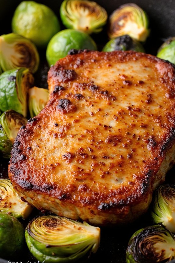 one pan honey garlic dish