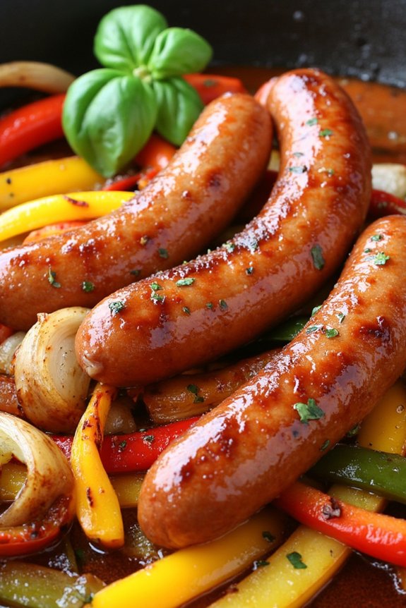 one pan sausage and peppers
