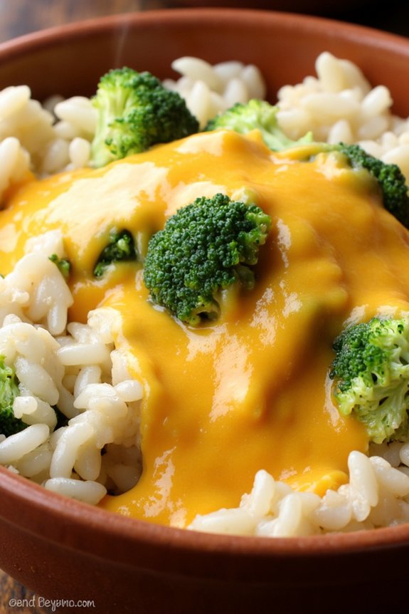one pot cheesy broccoli rice