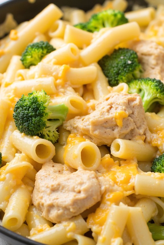 one pot cheesy chicken pasta