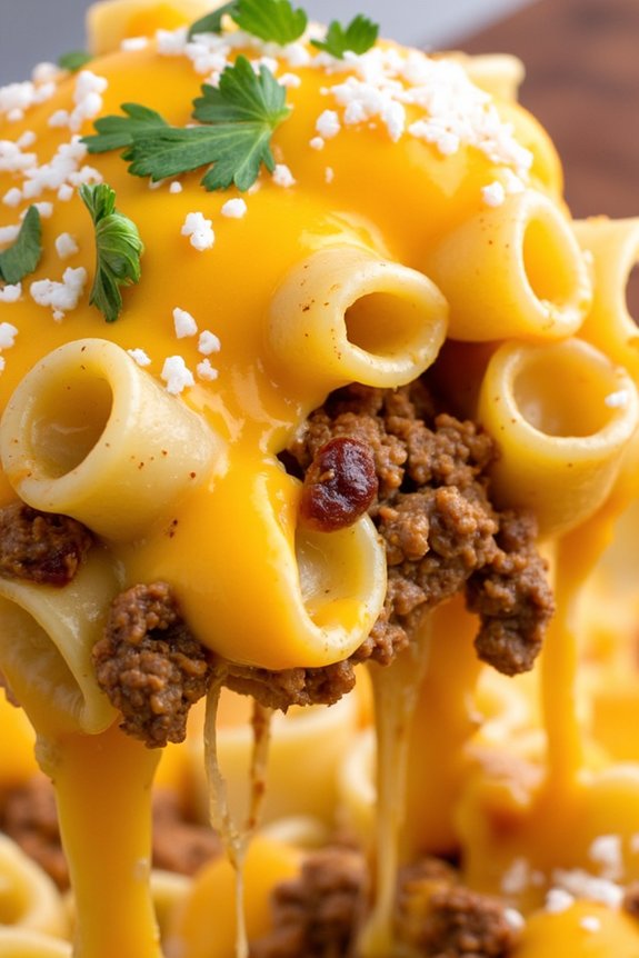 one pot cheesy taco pasta