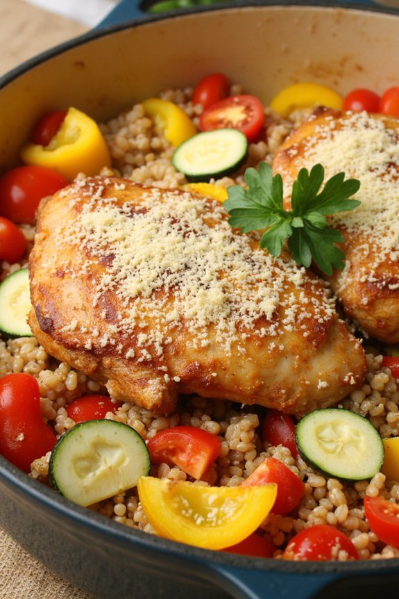 one pot chicken and quinoa