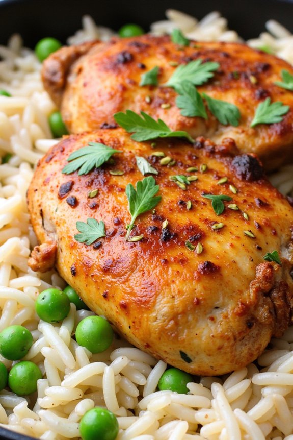 one pot chicken and rice