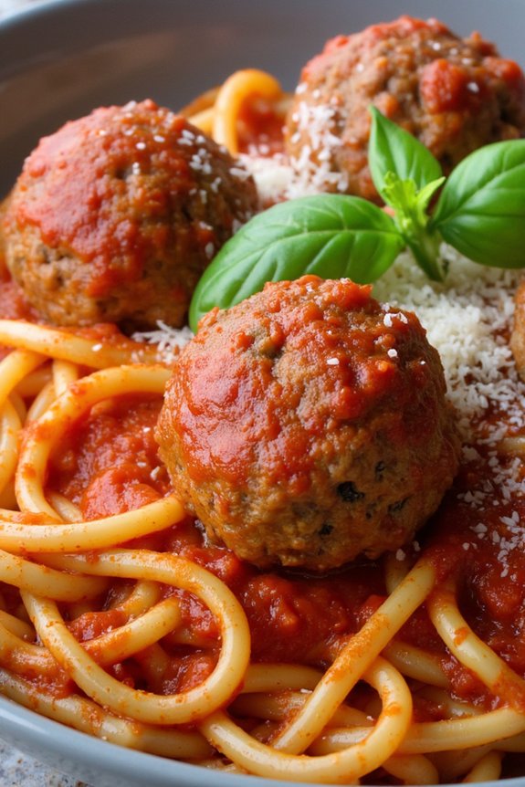 one pot spaghetti and meatballs