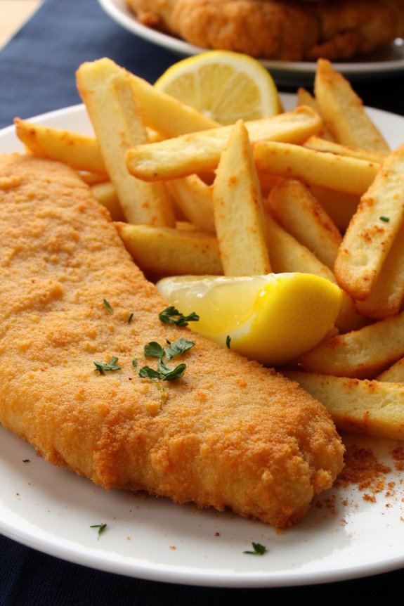 oven baked fish and chips