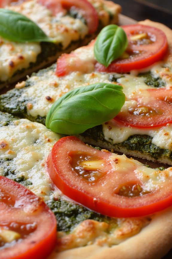 pesto tomato pizza recipe