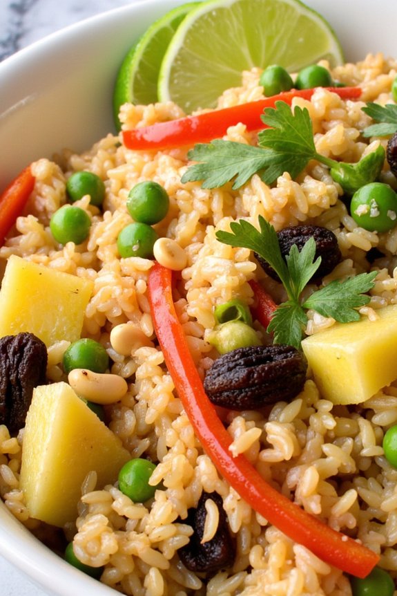 pineapple fried rice delight