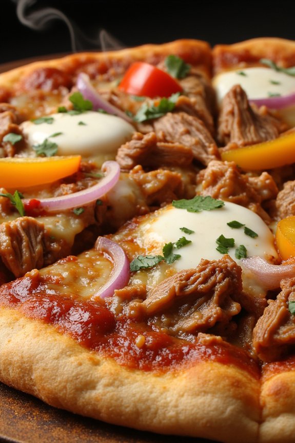 pulled pork pizza recipe