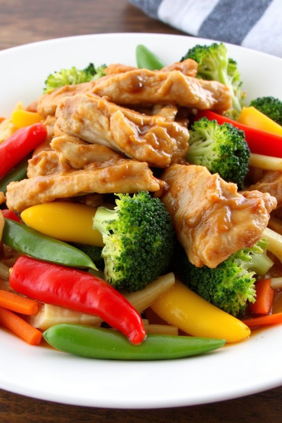 quick and customizable chicken stir fry