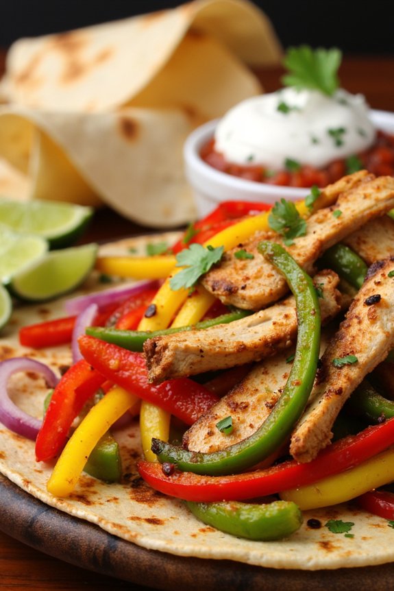 quick and easy fajitas