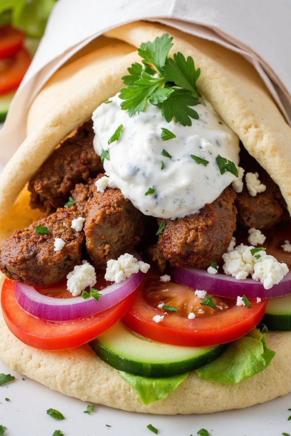 quick and easy greek gyros