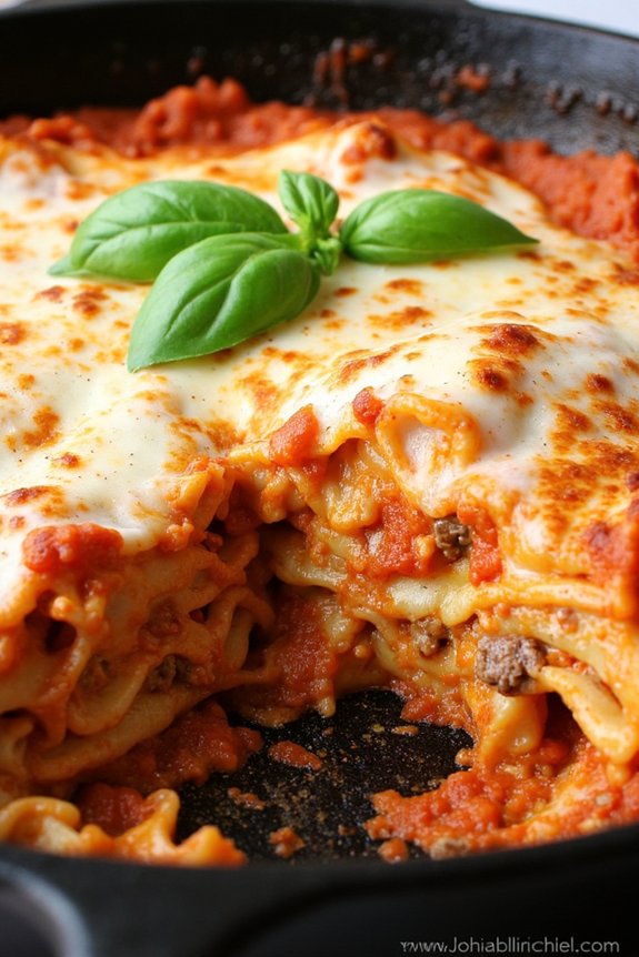 quick and easy lasagna