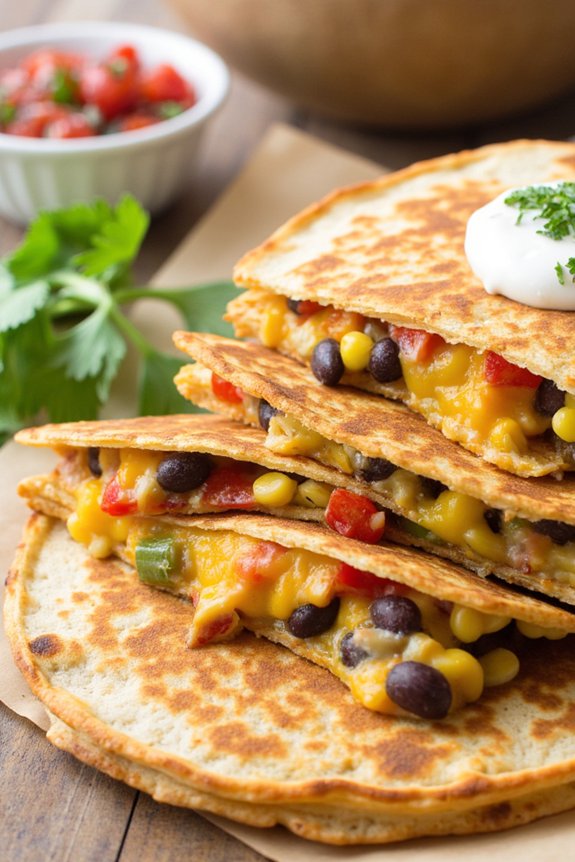 quick and easy quesadillas