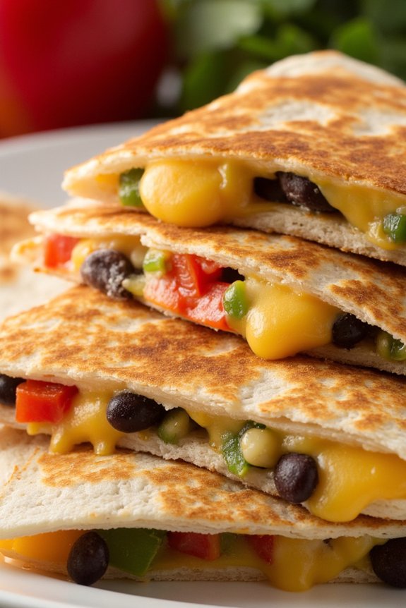 quick and easy quesadillas