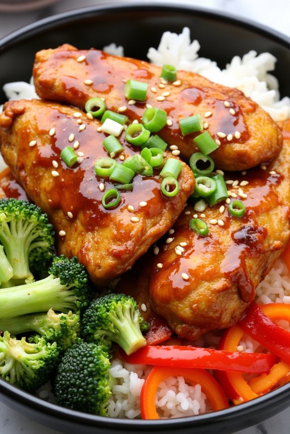 quick and easy teriyaki bowl