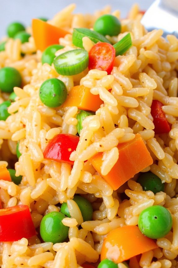 quick and easy veggie fried rice