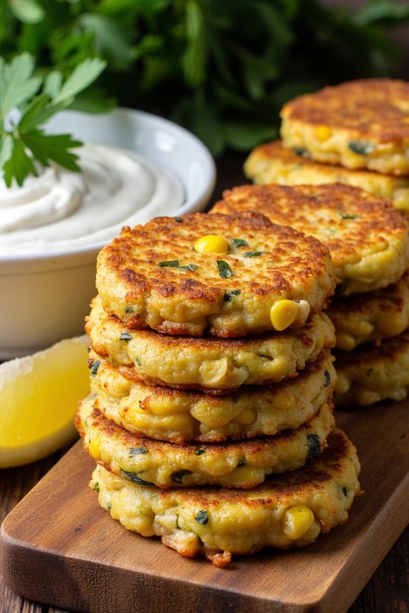 quick and flavorful fritters