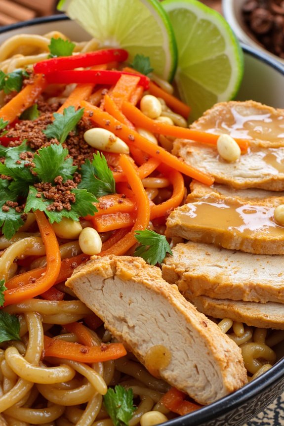 quick and flavorful thai noodles