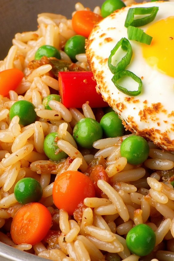 quick and flavorful vegetable fried rice