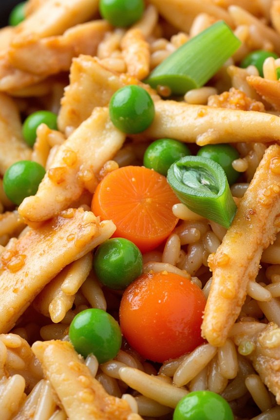 quick chicken fried rice