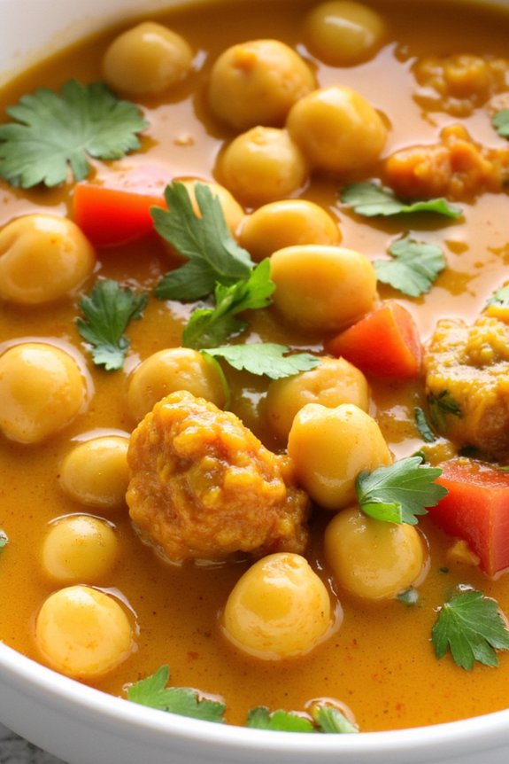 quick chickpea curry recipe